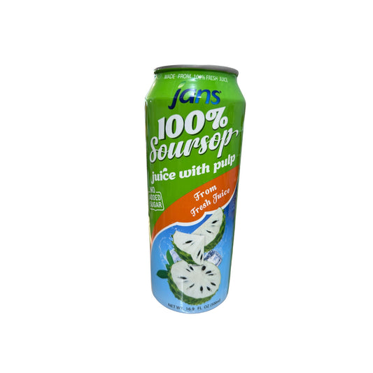 Jans 100% Soursop with Pulp