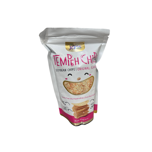 Jans Tempeh Chips Original Flavor