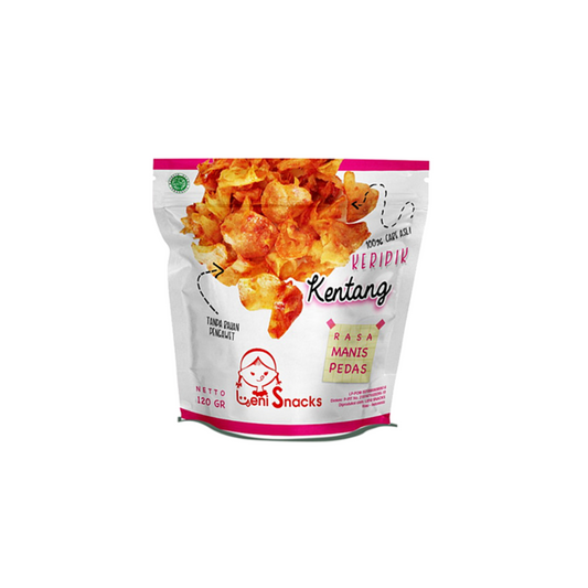 Leni Keripik Kentang Sweet & Spicy